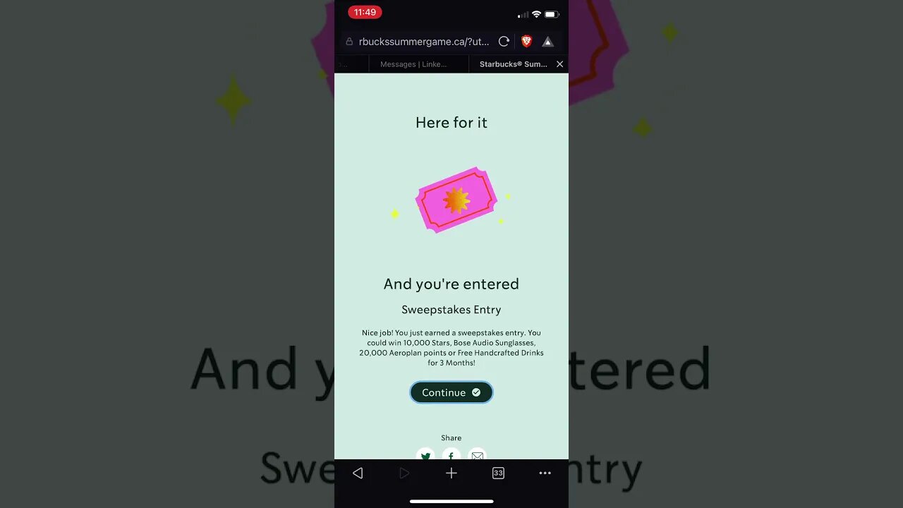 Starbuck Scammer Game - screen capture