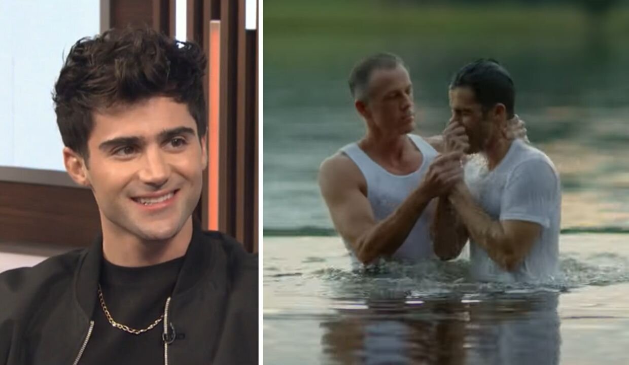 Actor Max Ehrich: I Got Baptized Filming 'Southern Gospel' Film