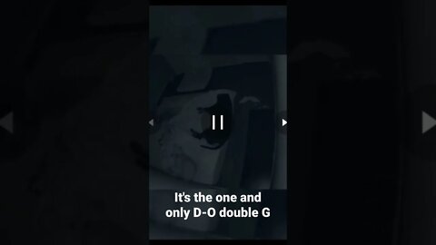 It's the one and only D-O double G #shorts