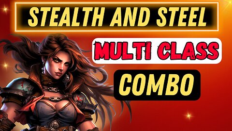 Monk / Rogue Build dnd Stealth and Steel