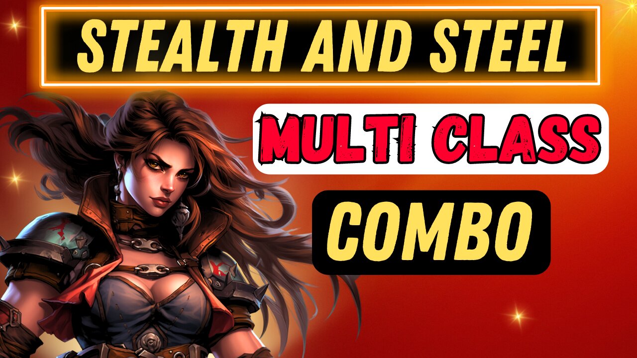 Monk / Rogue Build dnd Stealth and Steel