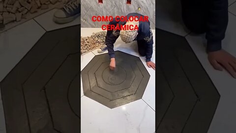 COMO COLAR CERÂMICA EM CASA #construction #cerâmica #obrasresidenciais