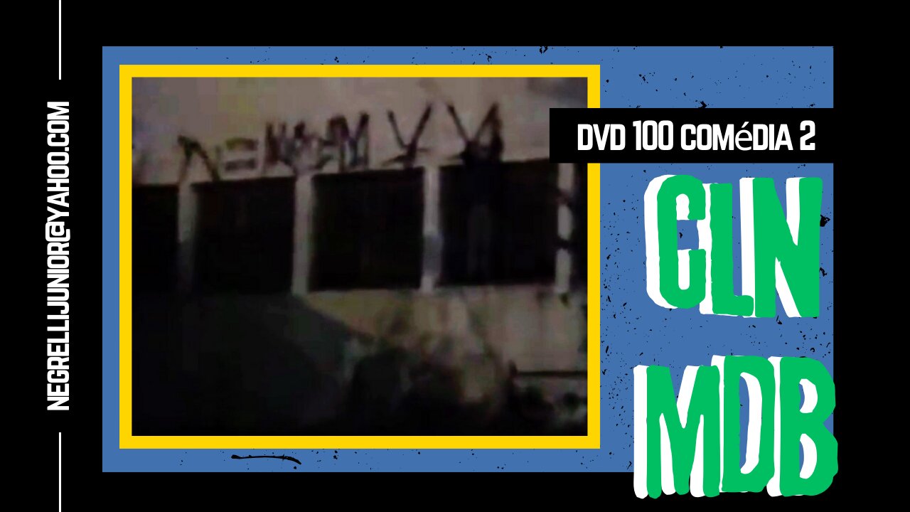 CYCLONE : MANOS DO BECO Janelinha e Lateral foscada 2006 DVD 100 COMÉDIA 2