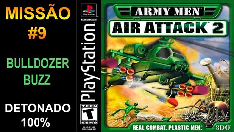[PS1] - Army Men: Air Attack 2 - [Missão 9 - Bulldozer Buzz] - Detonado 100% - 1440p