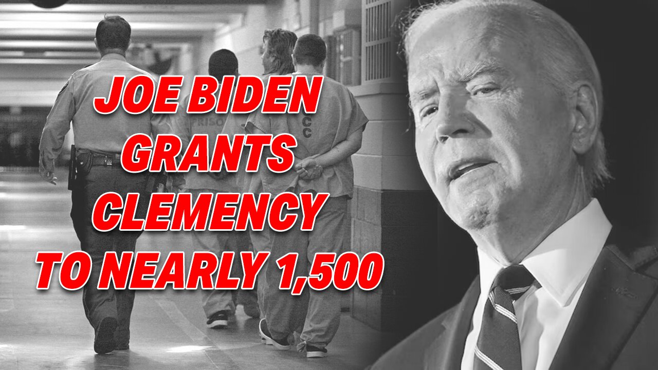 JOE BIDEN GRANTS CLEMENCY TO NEARLY 1,500: THIS ALL TIME RECORD HAS BOTH SIDES OF THE ISLE FURIOUS