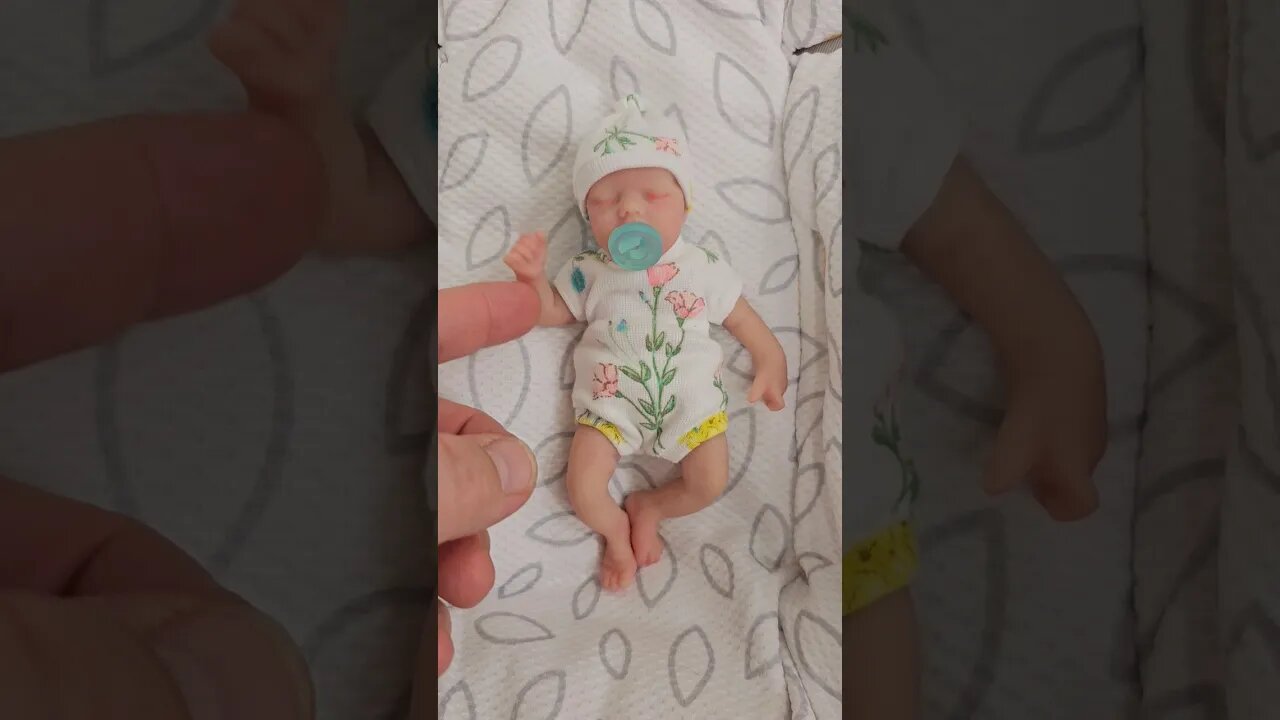 Mini Silicone Baby #shorts