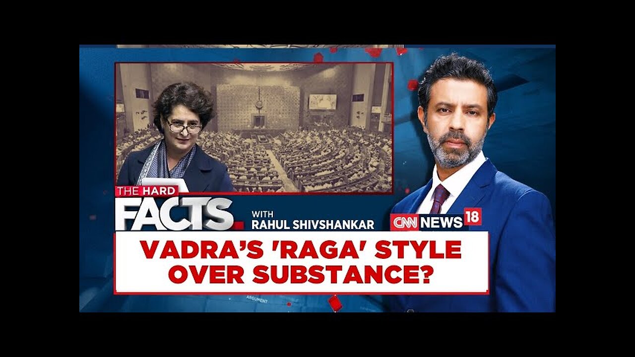 Priyanaka Gandhi Speech In Lok Sabha On Constitution | #thehardfacts with Rahul Shivshankar | News18