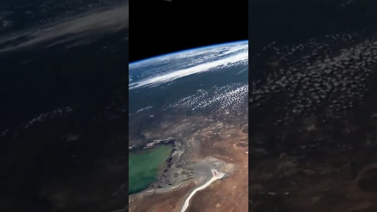 Earth from The Orbit Without Clouds