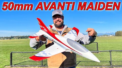 MAIDEN FLIGHT - Arrows 50mm Avanti EDF PNP With Vector @fairrc