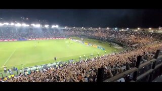 Torcida do Vasco comemorando o gol do Palacios - Vasco 3x0 Operário