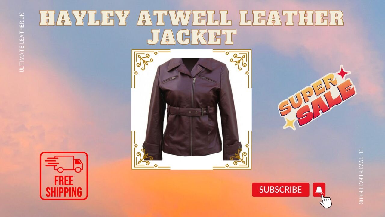 CAPTAIN AMERICA THE FIRST AVENGER PEGGY CARTER (HAYLEY ATWELL) LEATHER JACKET