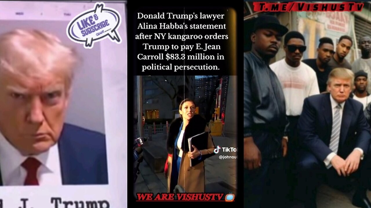 Donald Trump's Lawyer Alina Habba's Statement After NY Kangaroo Orders To Pay... #VishusTv 📺