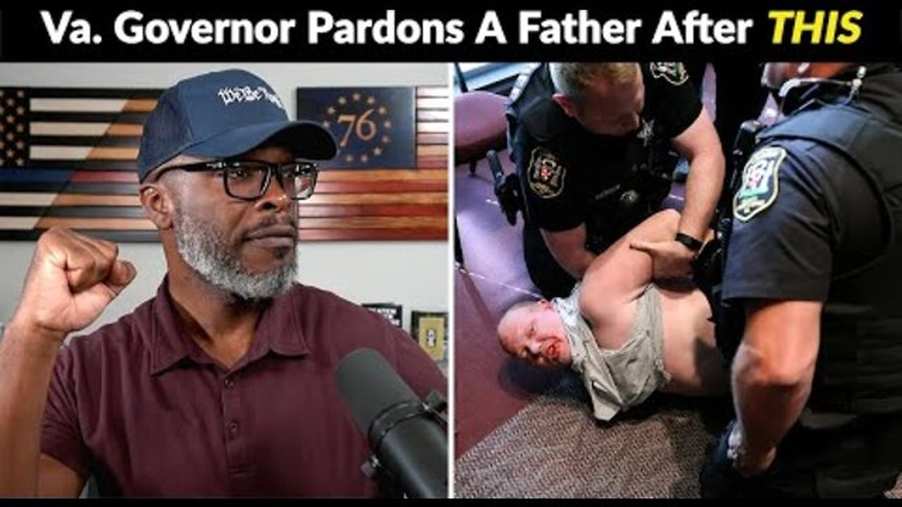 VIRGINIA GOV YOUNGKIN PARDONS FATHER ARRESTED AT SCHOOL BOARD MEETING!