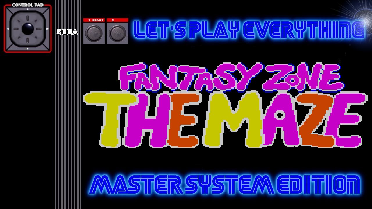 Let's Play Everything: Fantasy Zone: The Maze