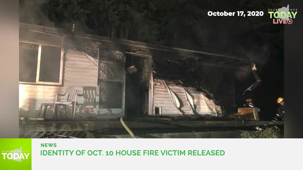 Identity of Oct. 10 house fire victim released