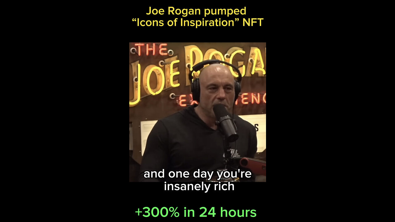 Joe Rogan bought NFT (Icons of Inspiration)