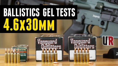 HEAD-TO-HEAD: 4.6x30mm Ballistics Gel (three ammo SKUs)