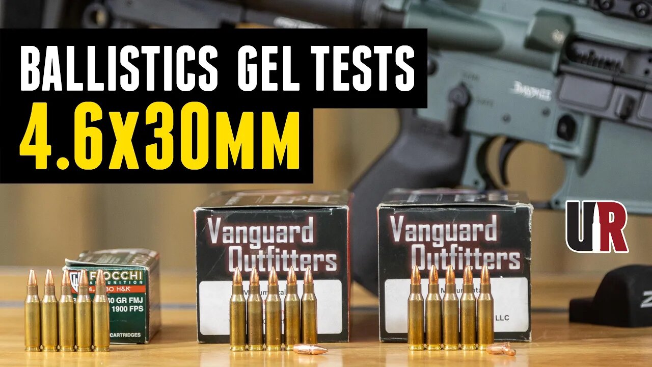HEAD-TO-HEAD: 4.6x30mm Ballistics Gel (three ammo SKUs)