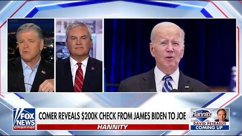 Rep Comer: We Found A LOT Of Suspicious Biden Checks