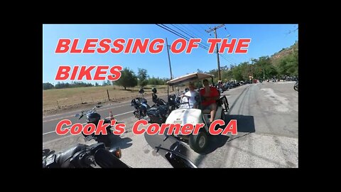 Blessing of The Bikes 2022 Cook's Corner