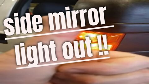 how to replace a mirror light bulb