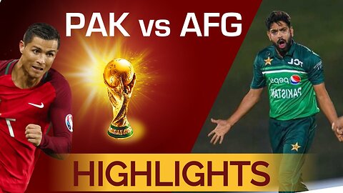 pakistan vs afghanistan | highlights | highlights match today | cricket