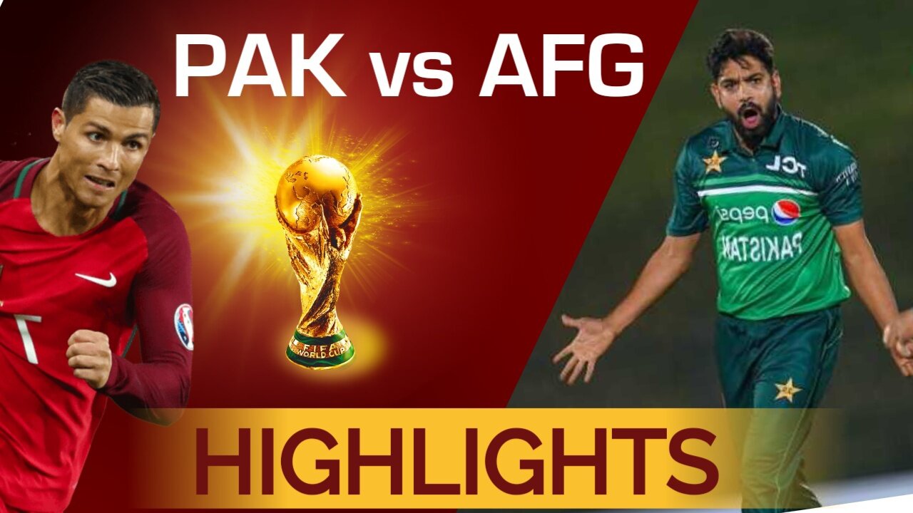 pakistan vs afghanistan | highlights | highlights match today | cricket