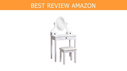 Roundhill Furniture Moniya White Vanity Review