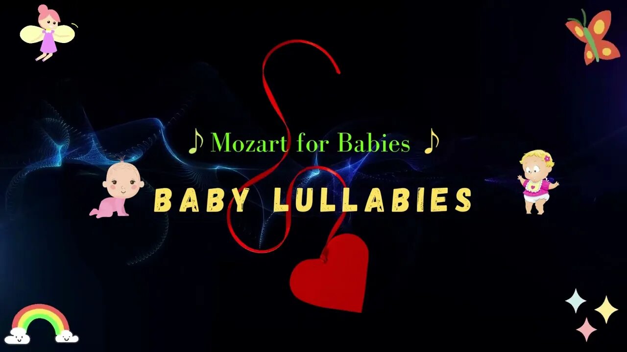 🩴​🌈 8 HOURS 🌸 Dark Screen Lullaby for Baby​​🍼Lullabies for Babies👶🧤🧦🧣