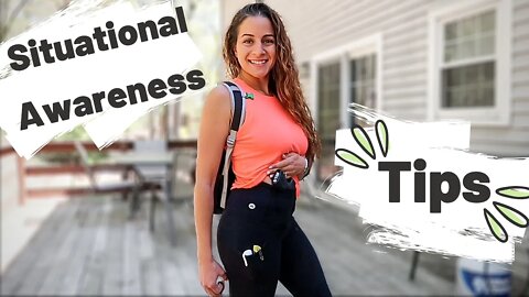 TIPS TO KEEP YOU SAFE! | Things I do while out and about to help me pay attention and stay safe!