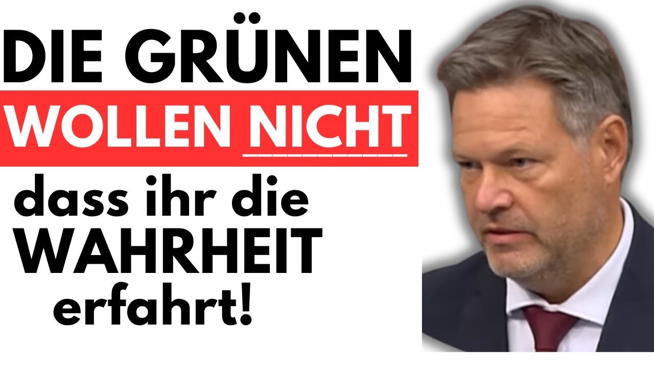 💥AfD DECKT SKANDAL DER GRÜNEN AUF! DIESE NACHRICHT SOLL GEHEIM GEHALTEN WERDEN!🙈