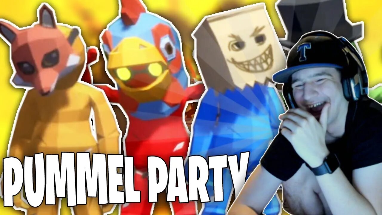 Pummel Party Funny Moments With Friends!