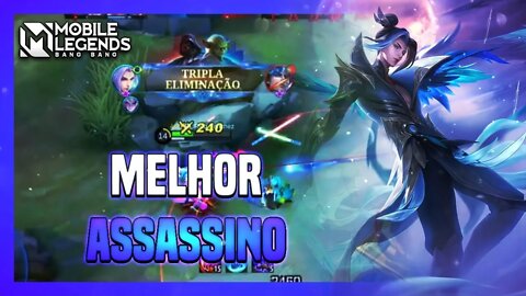 ESSE É O MELHOR ASSASSINO DO META, TEM QUE BANIR | MLBB