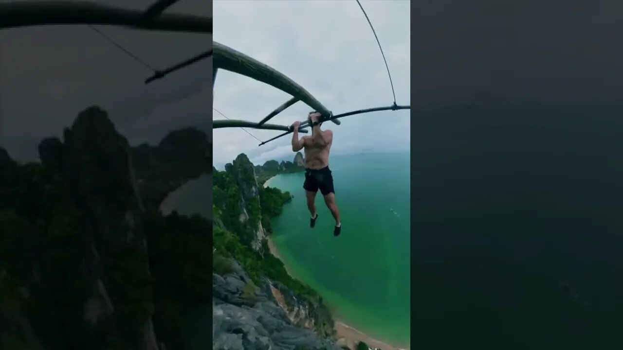 Worlds most dangerous pull-up bar