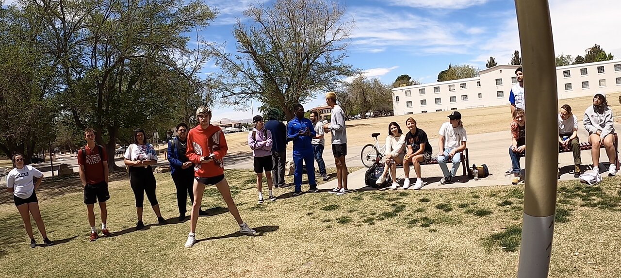 Return to New Mexico State University: Sober, Civil Crowd Drawn, Great Questions, Several Christians Come Out To Support Me, My Favorite Homosexual Heckler Returns, A Wonderful Day