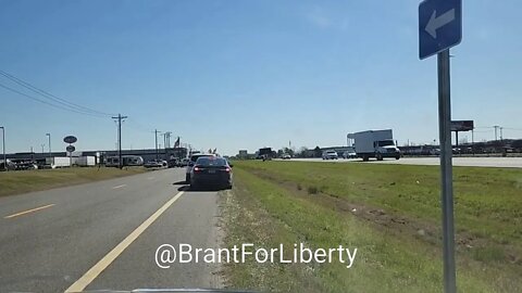 LIVE PEOPLES CONVOY DAY 41 NEXT STOP DALLAS TX! APRIL 3rd 2022 @BRANTFORLIBERTY EVERYWHERE!