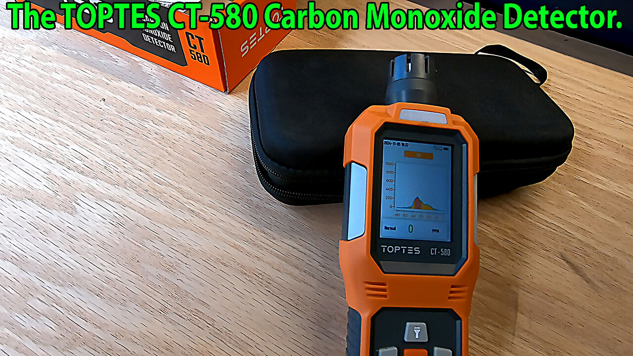 The TOPTES CT-580 Carbon Monoxide Detector. How good is it?