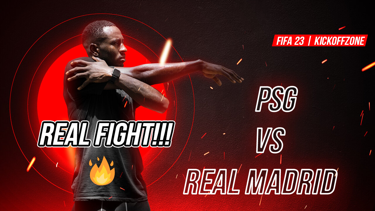 Real fight between | PSG VS Real Madrid