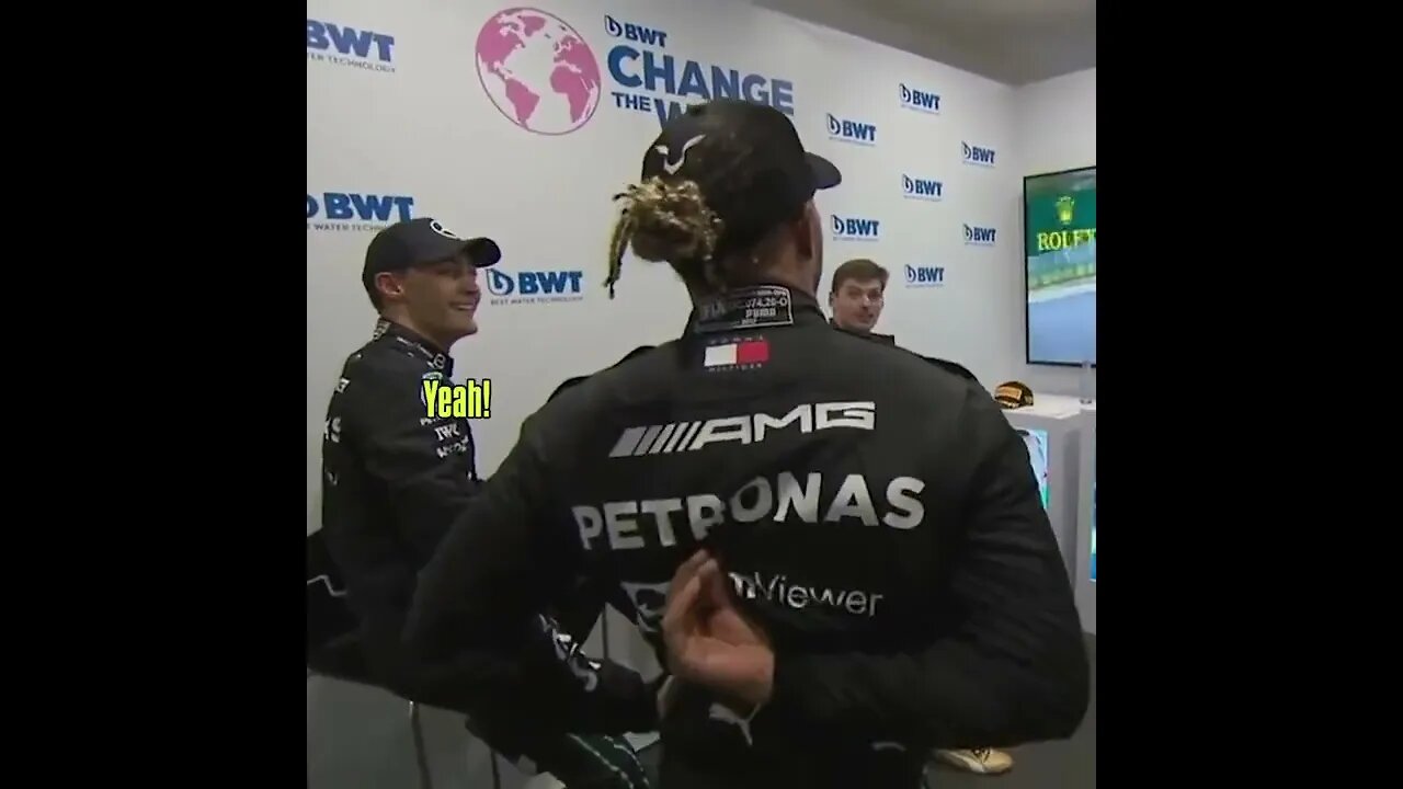 Hamilton was surprised to know that Charles was on hard tyres #shorts
