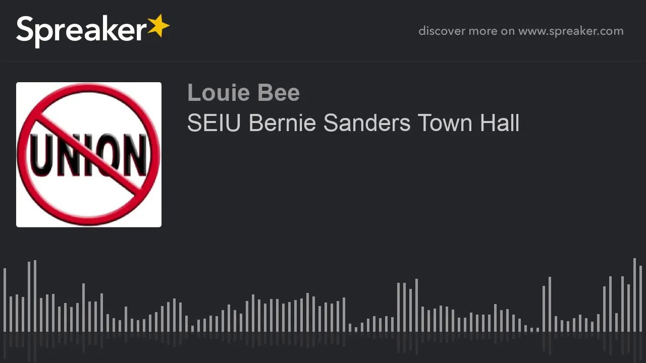 SEIU Bernie Sanders Town Hall