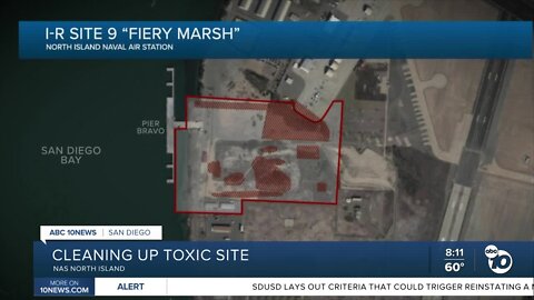 Navy toxic waste site set to be cleaned up