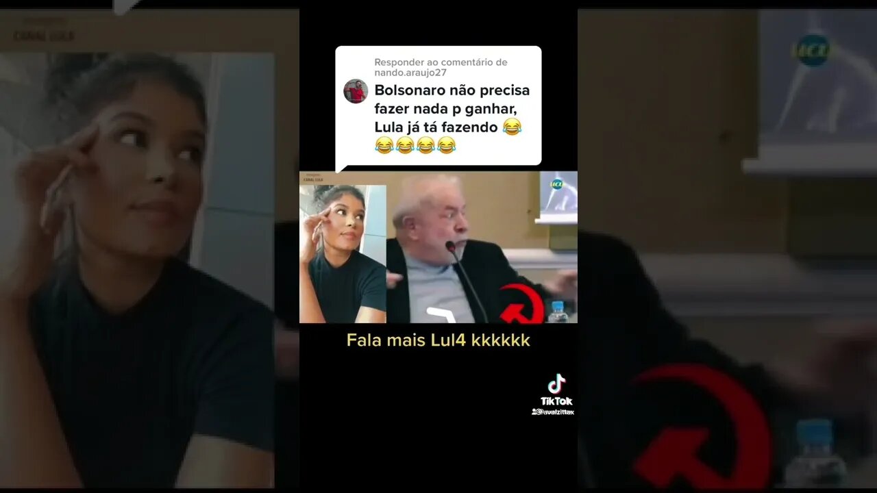 Bolsonaro não precisa fazer nada o ganhar,Lula já está fazendo isso!!! Kkkkk