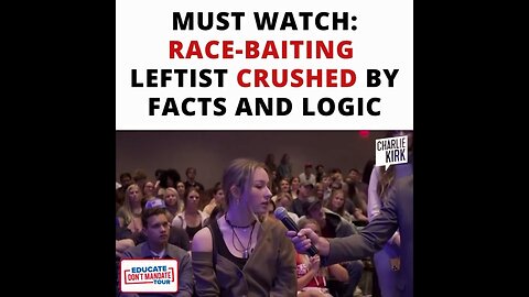 Flashback April 2022 Rabid Indoctrinated Progressive Humiliated Over 'White Privilege' & Black Crime