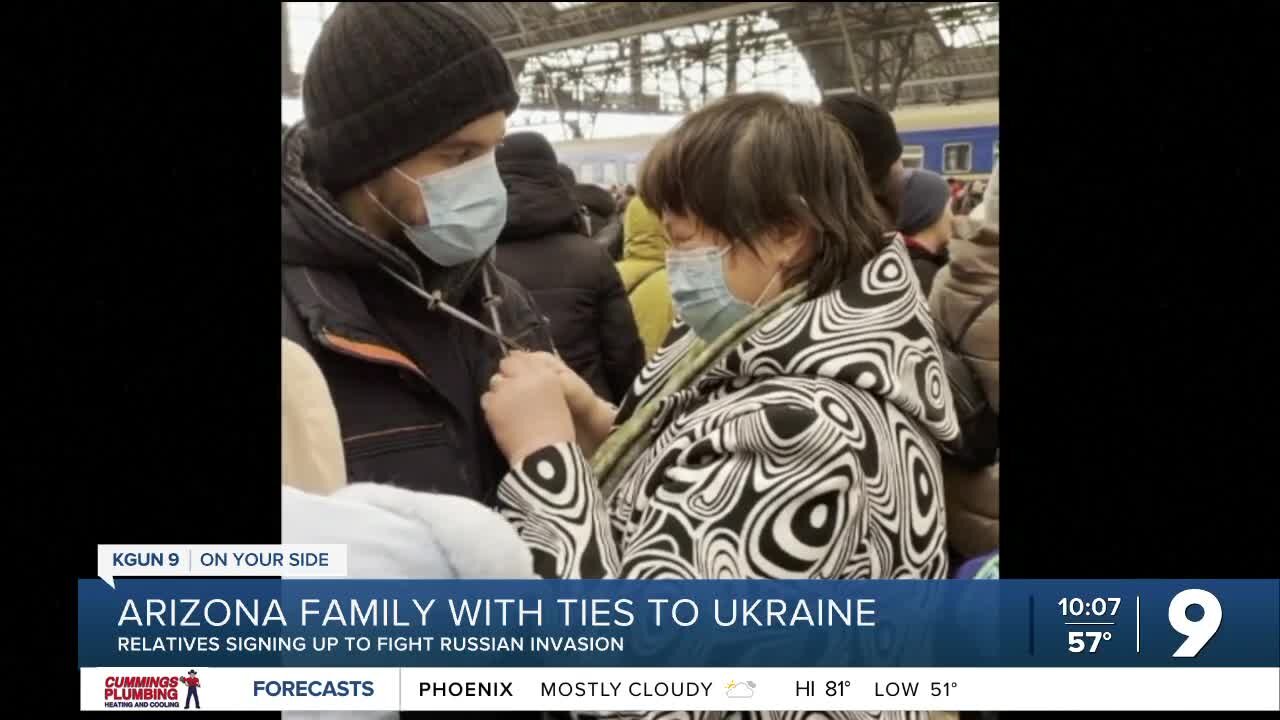 AZ woman shares message from relatives in Ukraine