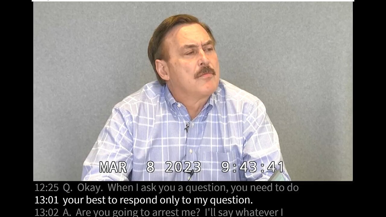 Mike Lindell goes 💥🔥Scorched Earth💥🔥 in Dominion Deposition