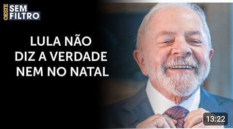 Ele não perdoa nem o Natal !