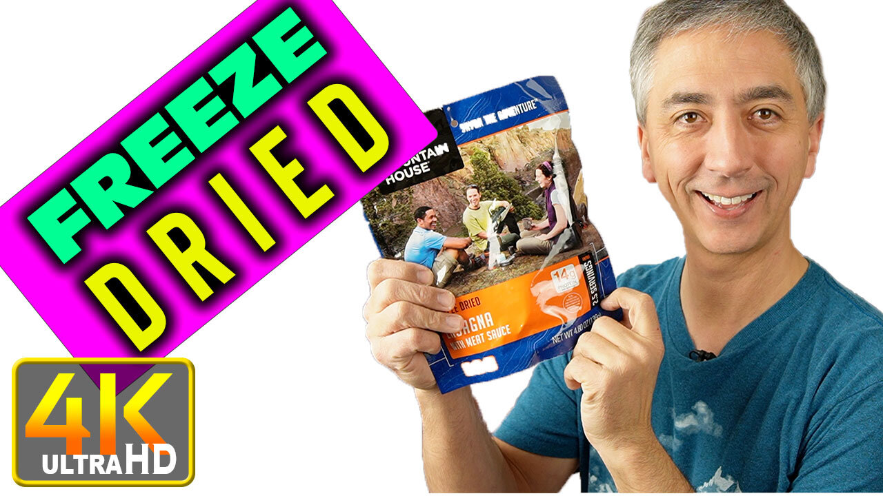 How to Handle Freeze Dried Dinners Winter Camping (4k UHD)