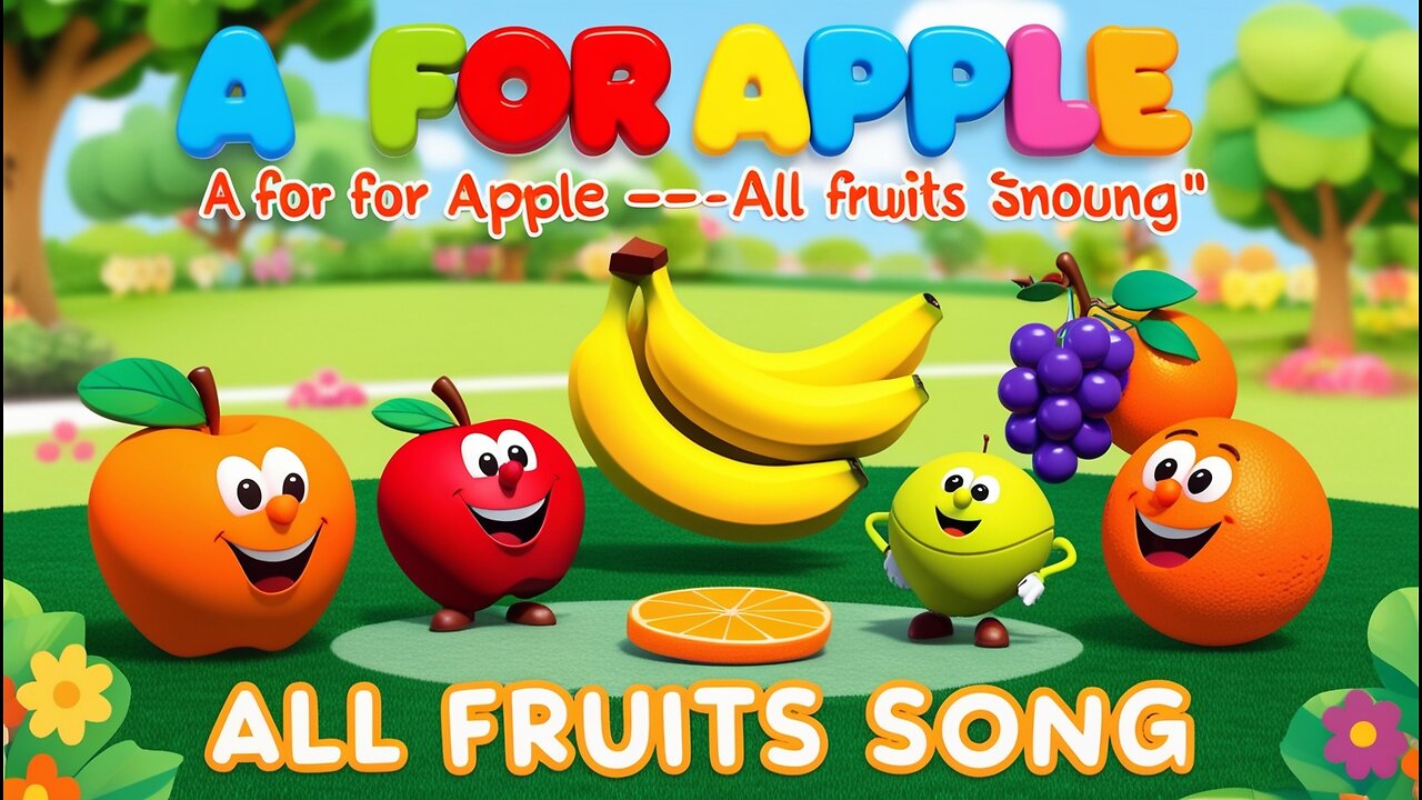 All Fruits Song