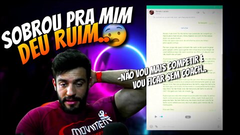 GORGONOID NÃO TEM MAIS COACH, NAO VAI MAIS COMPETIR E FODACE (não é clickbait)