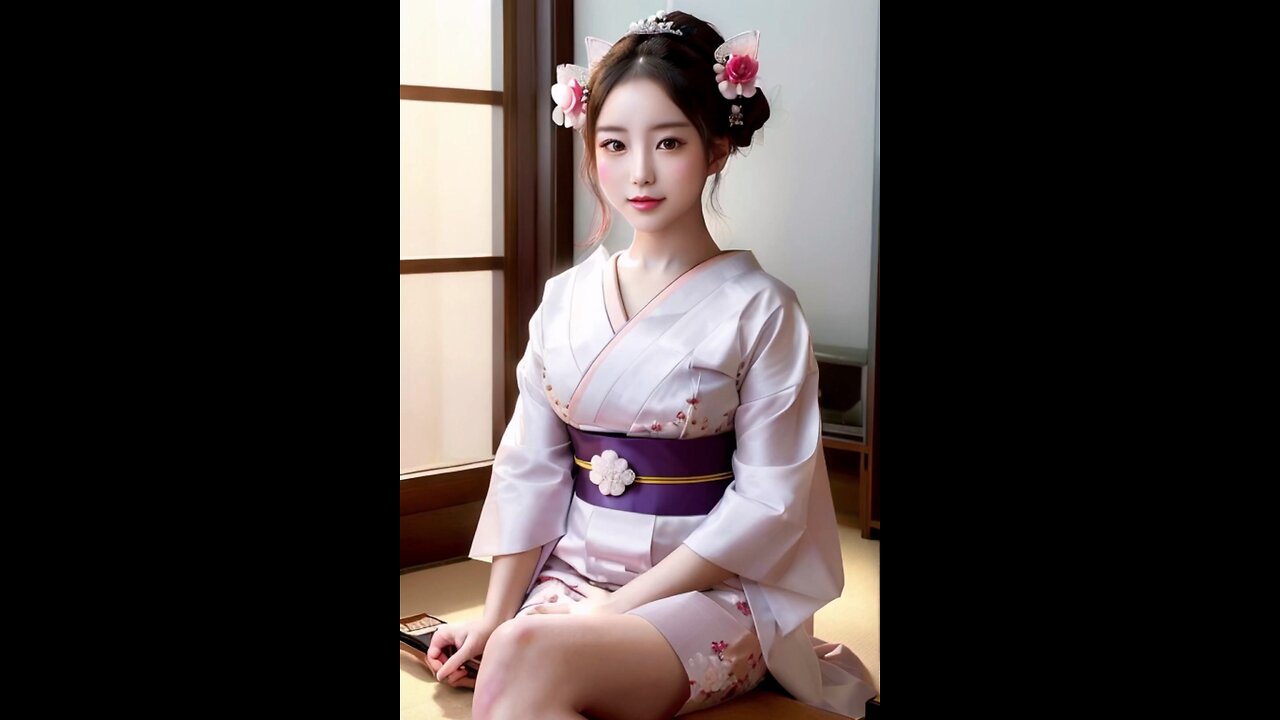 AI Hot Women Lookbook: Japanese Dress Geisha